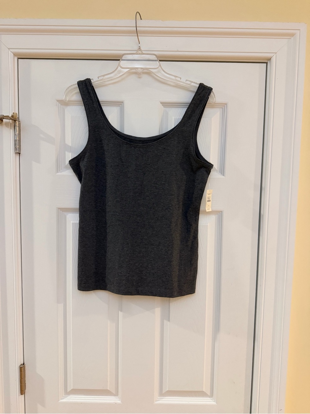 NEW Ladies Size Medium "Talbots" Charcoal Scoop Neck Tank Top NEW